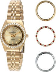 Peugeot Interchangeable Bezel Watch Gift Set- 25MM