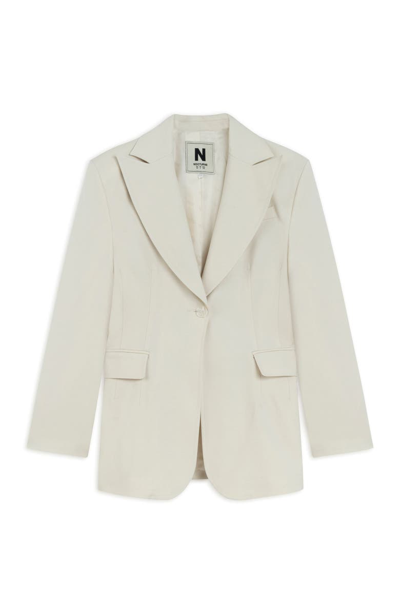 Nocturne Padded Blazer Jacket, Alternate, color, 