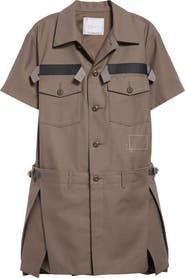 Sacai Cotton Cargo Dress