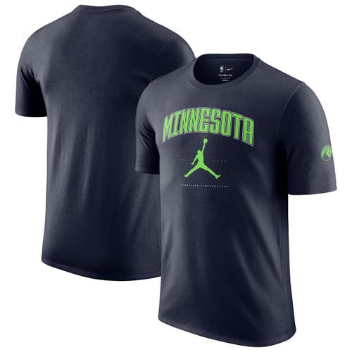 Jordan Brand Unisex Navy Minnesota Timberwolves Essential Cities T-shirt