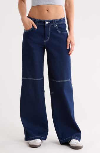 Utility Wide Leg Jeans