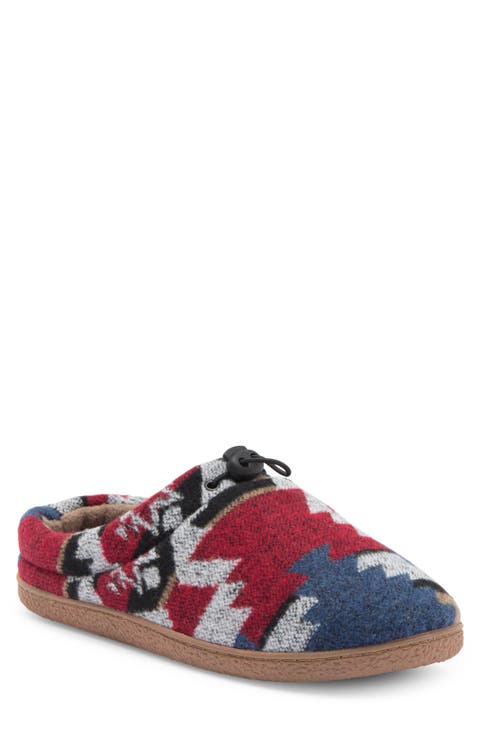 Casey Faux Fur Lined Clog Slipper (Men)