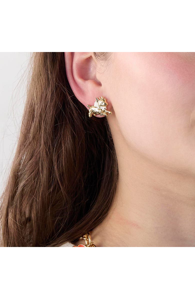 Lele Sadoughi The New Wizard Of Oz Toto Stud Earrings, Alternate, color, Wizard Of Oz