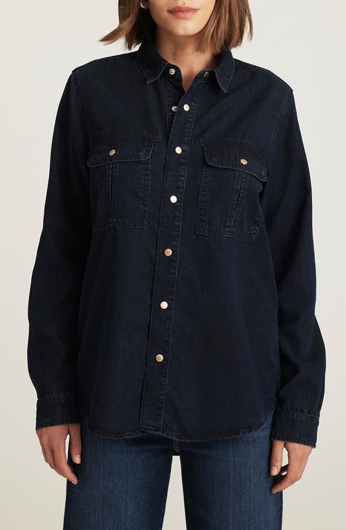 Mavi Jeans Nia Denim Shirt In Black