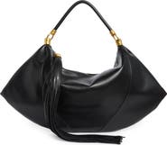 BCBG Tassel Water Repellent Shoulder Bag