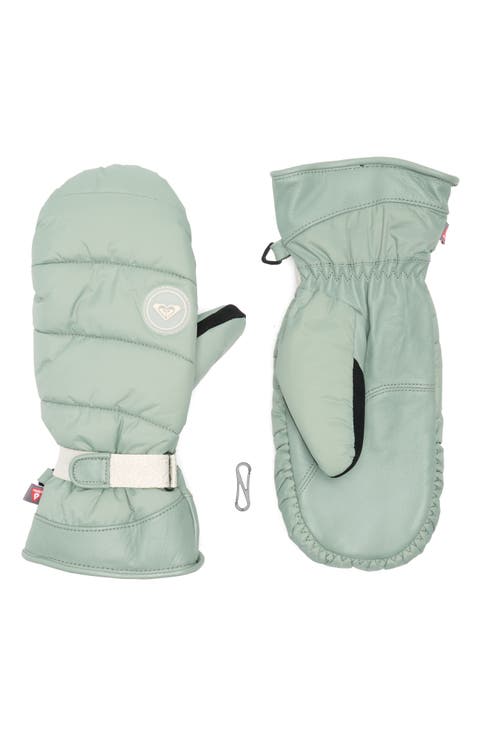Chloe Kim Water Repellent Ski Mittens