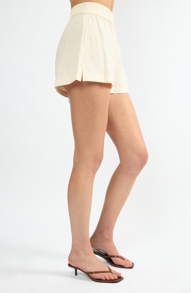 Viens Avec Moi The Everyday Shorts, Alternate, color, Cream