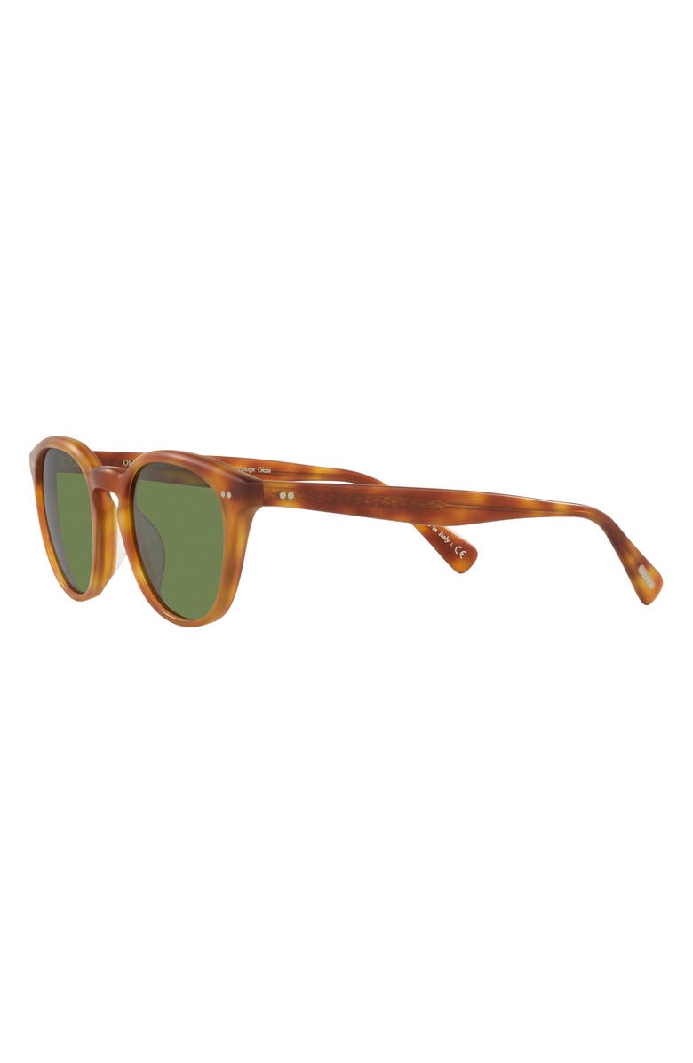 Oliver Peoples Desmon 50mm Phantos Sunglasses, Alternate, color, Lt Brown