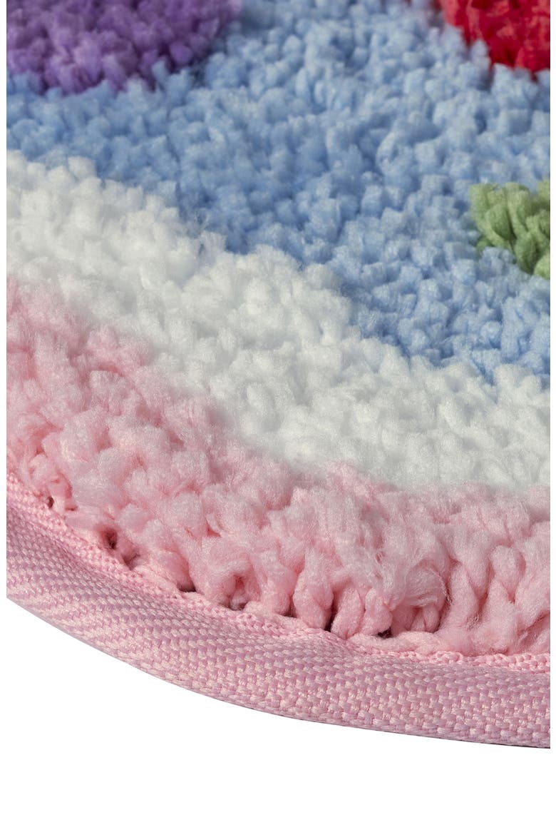 Scalloped Edge Tufted Bath Mat, Alternate, color, NO COLOR