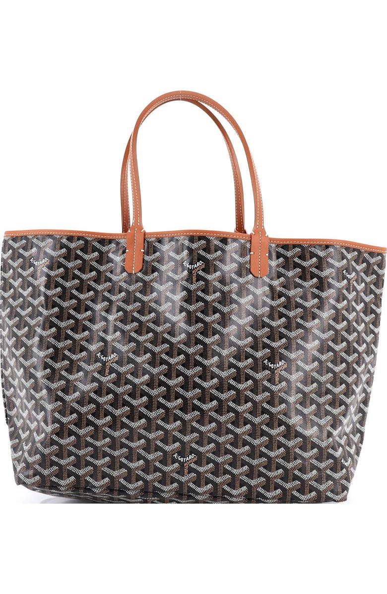 Pre-Owned Goyard Saint Louis Tote Coated Canvas PM, Alternate, color, Brown
