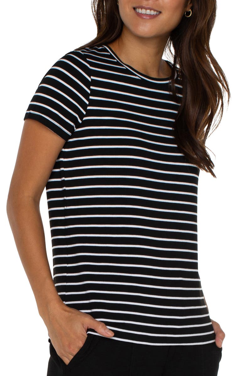 Liverpool Stripe French Terry T-Shirt, Alternate, color, 