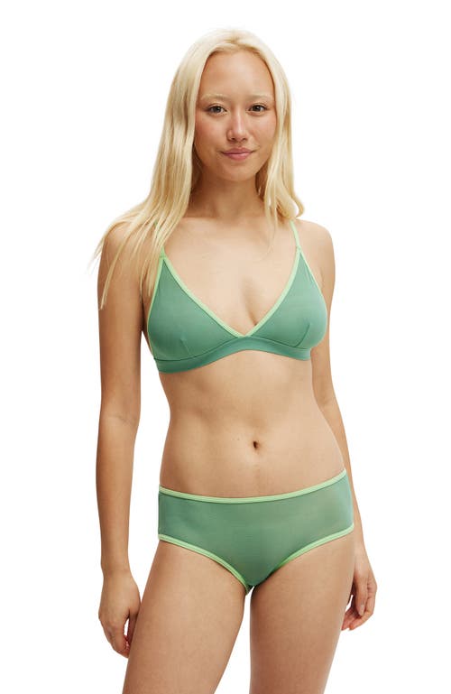 Cotton On Body Sporty Mesh Triangle Bralette