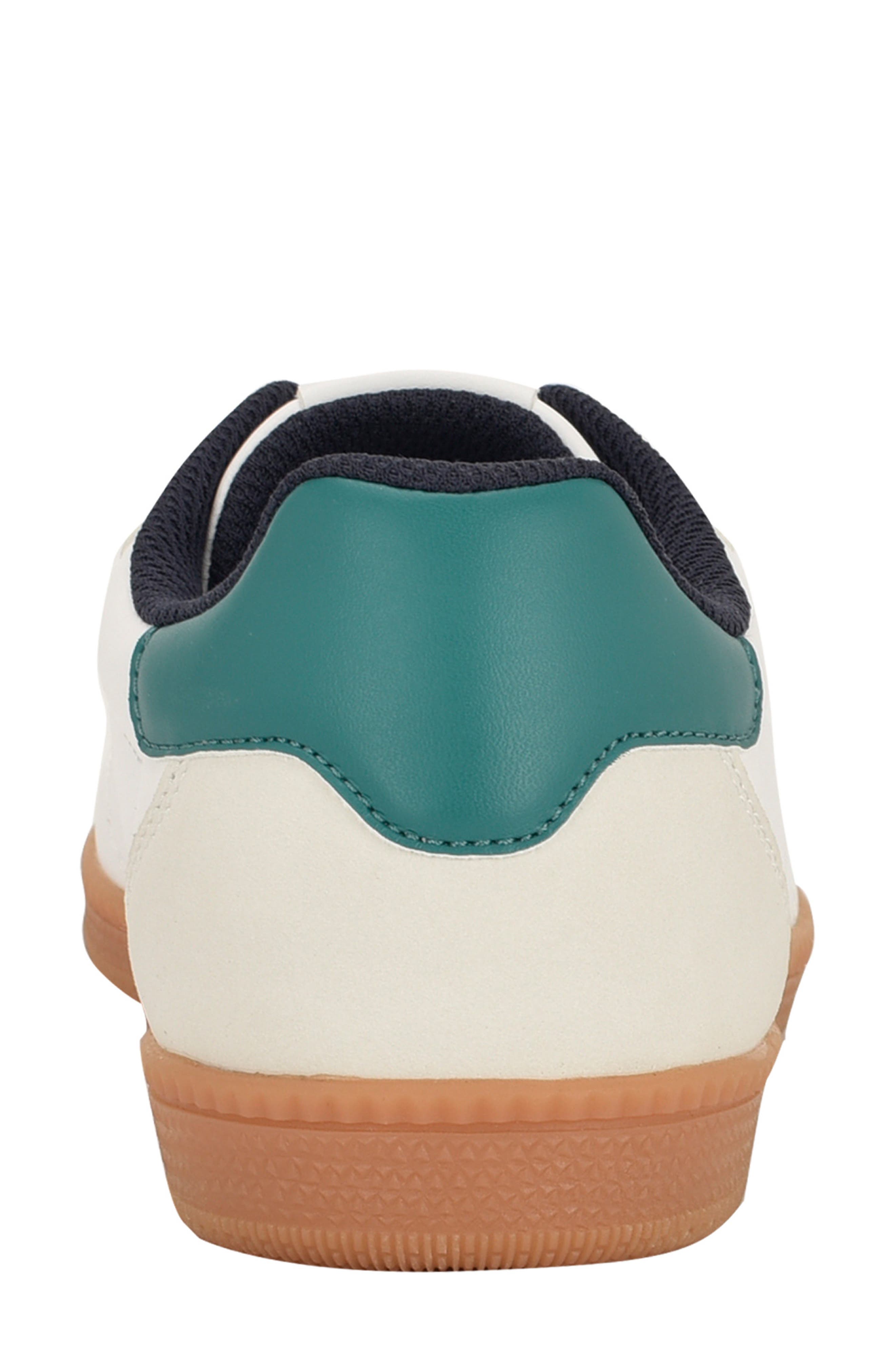 Tommy Hilfiger Simma Lace Up Sneaker, Alternate, color, Medium Green/ White