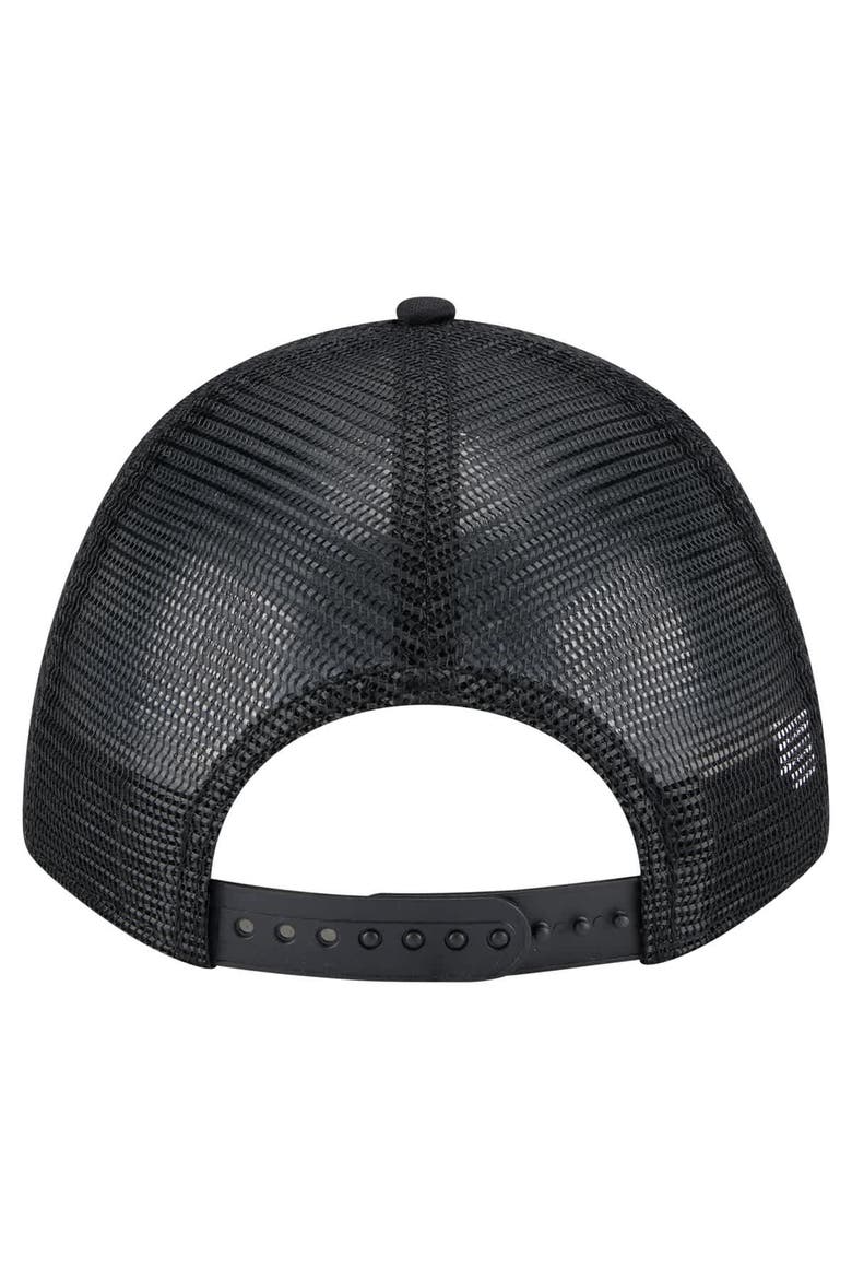 Men's New Era  Black San Francisco 49ers Gradient 9FORTY Adjustable Hat, Alternate, color, Black