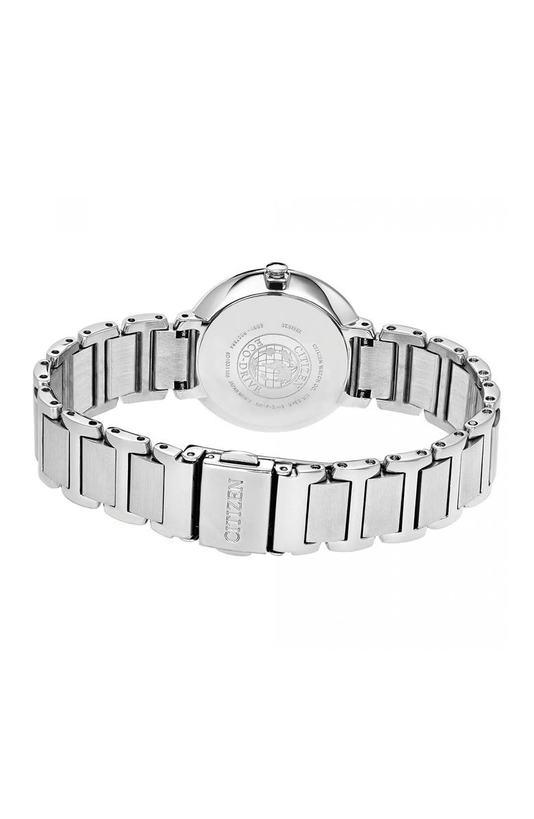 Citizen Women's Eco-Drive Crystal Bracelet Watch, 30mm, Alternate, color,