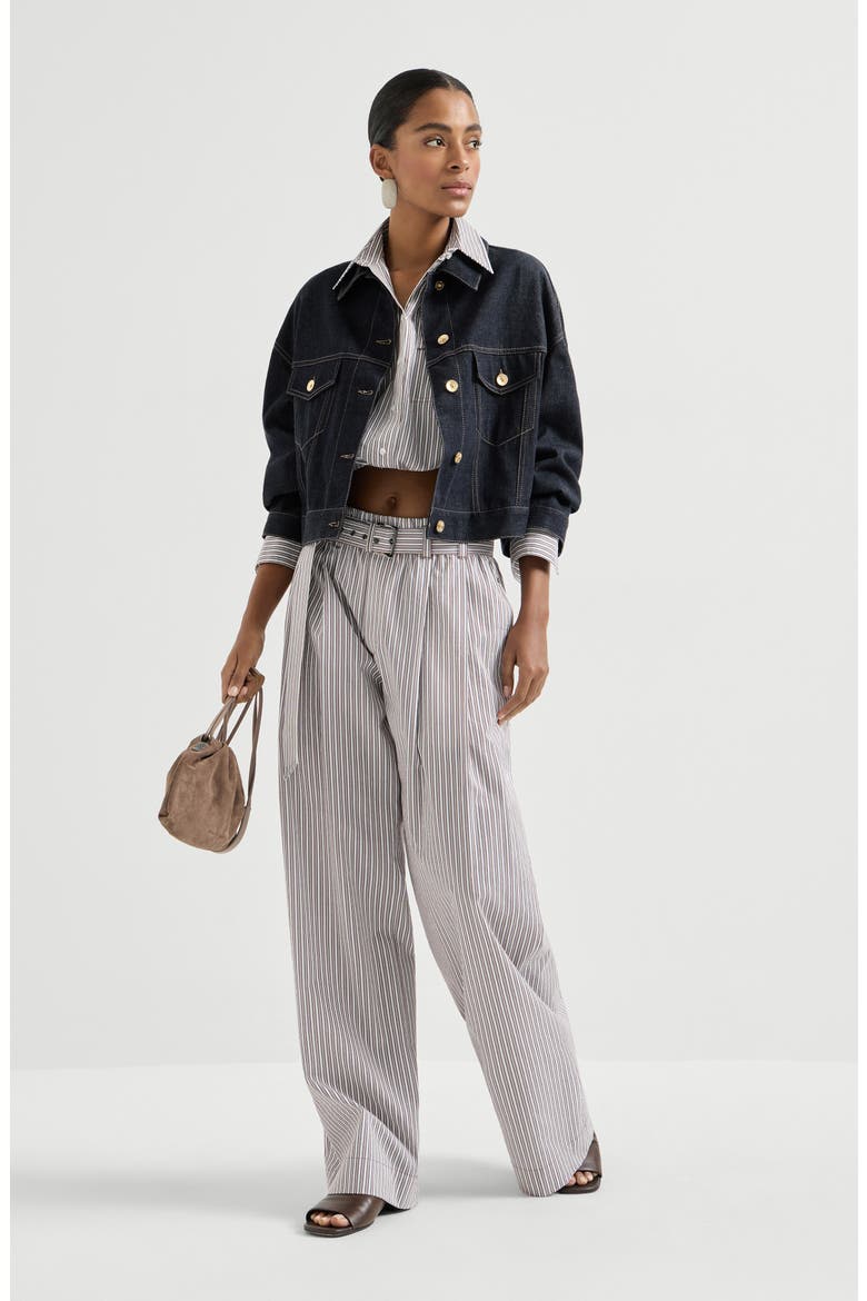 Denim jacket, Alternate, color, Denim