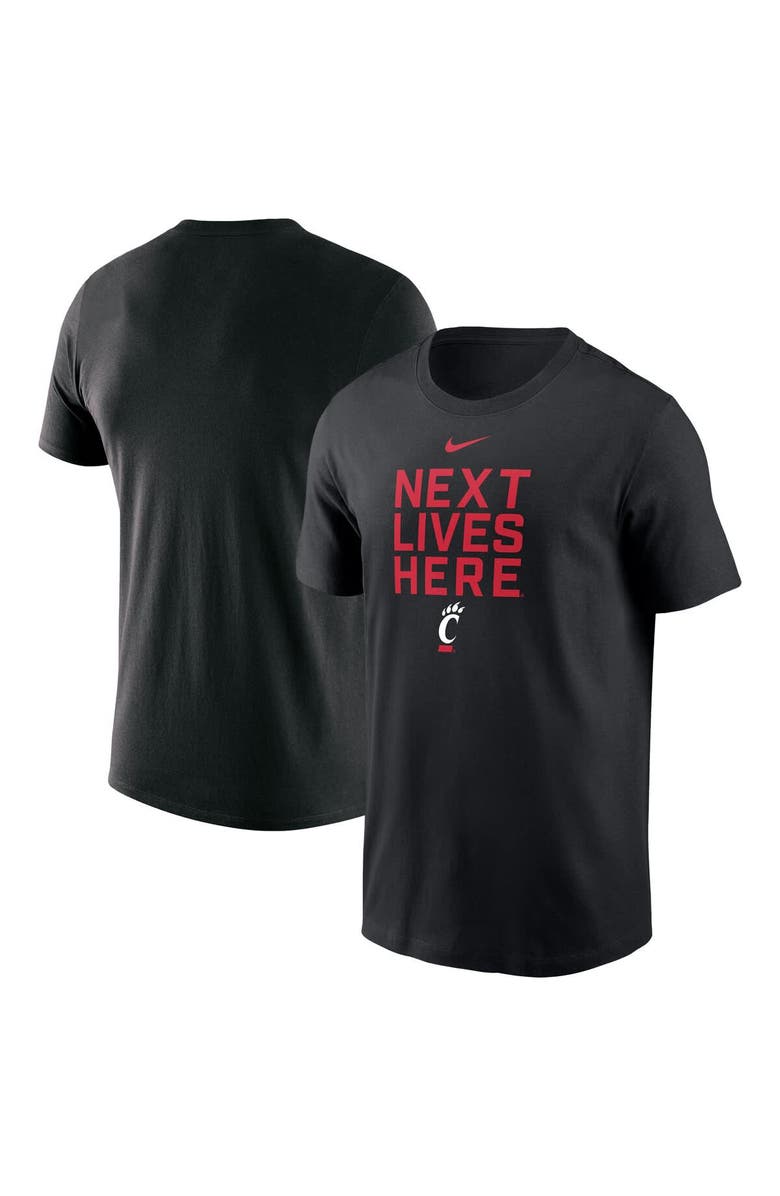 Nike Men's Nike Black Cincinnati Bearcats Local Performance T-Shirt, Main, color, Black