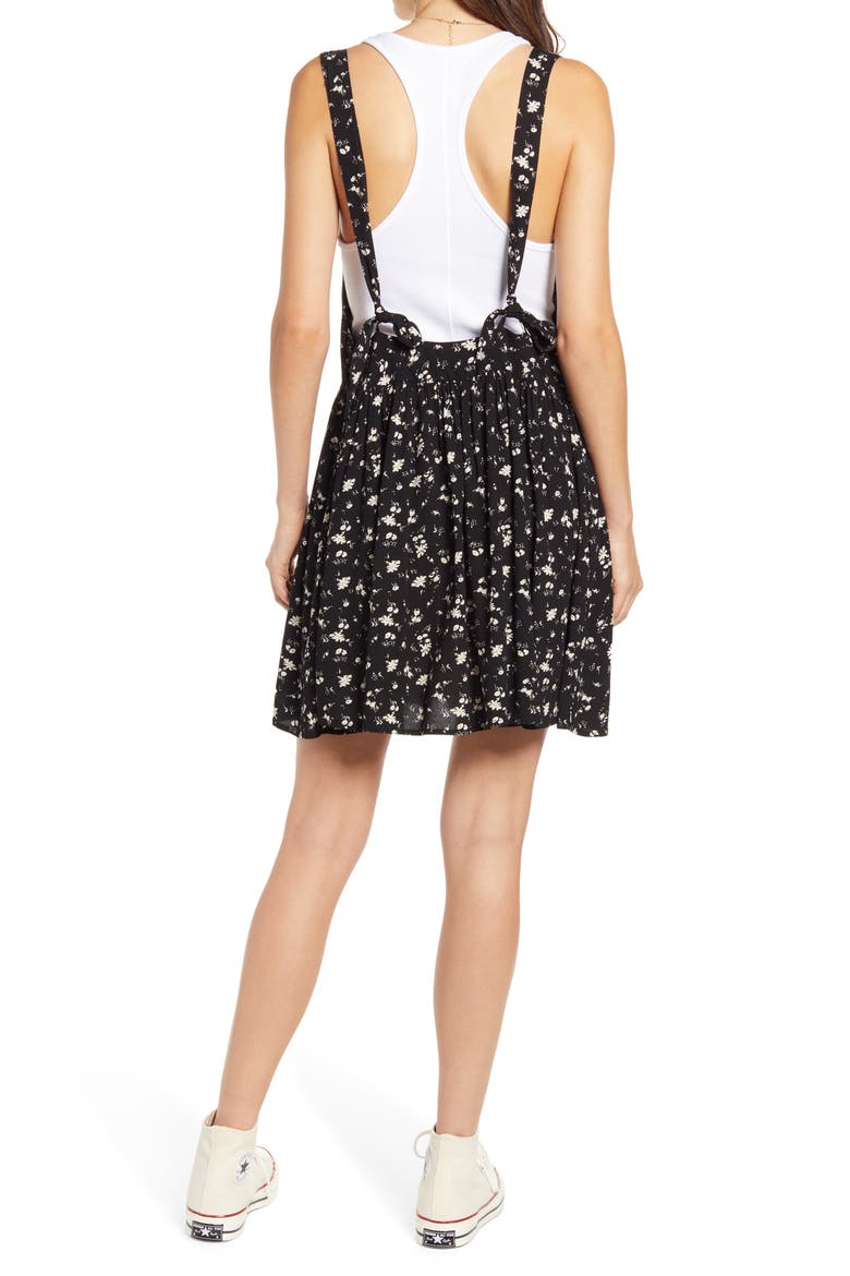 Saturday Scooped Romper, Alternate, color, BLACK COMBO