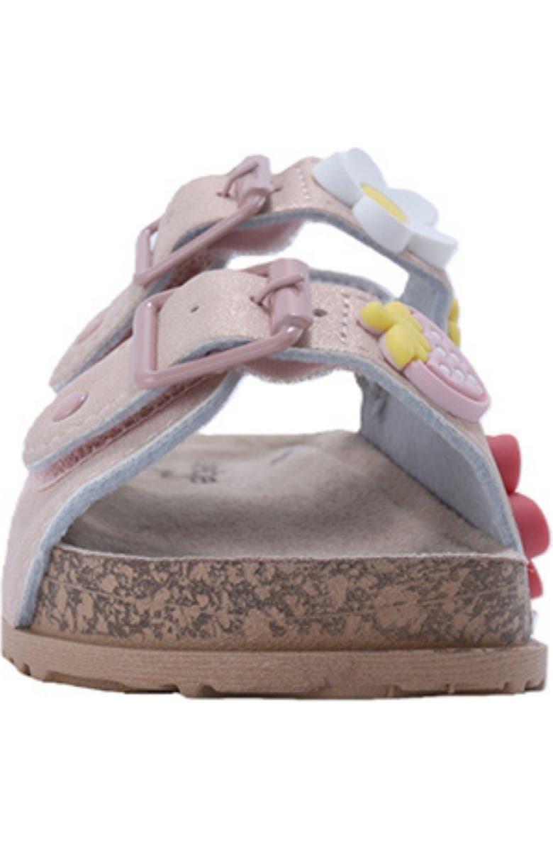 bebe Flora Sandal, Alternate, color, Light Pink