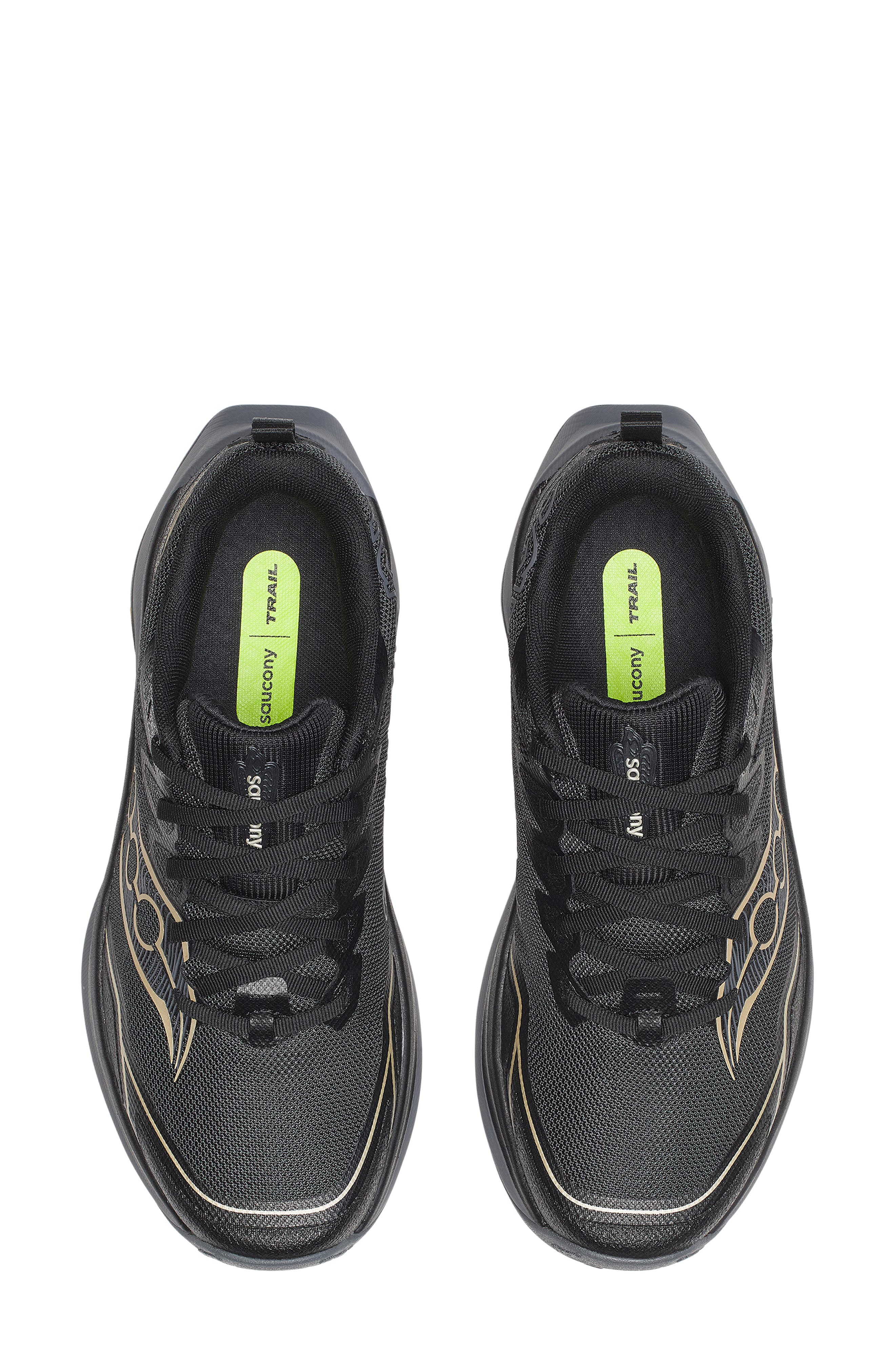 Saucony Peregrine 16 Trail Shoe, Alternate, color, Black/ Carbon