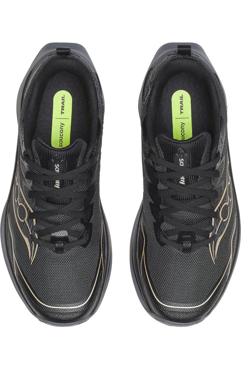 Saucony Peregrine 16 Trail Shoe, Alternate, color, Black/ Carbon