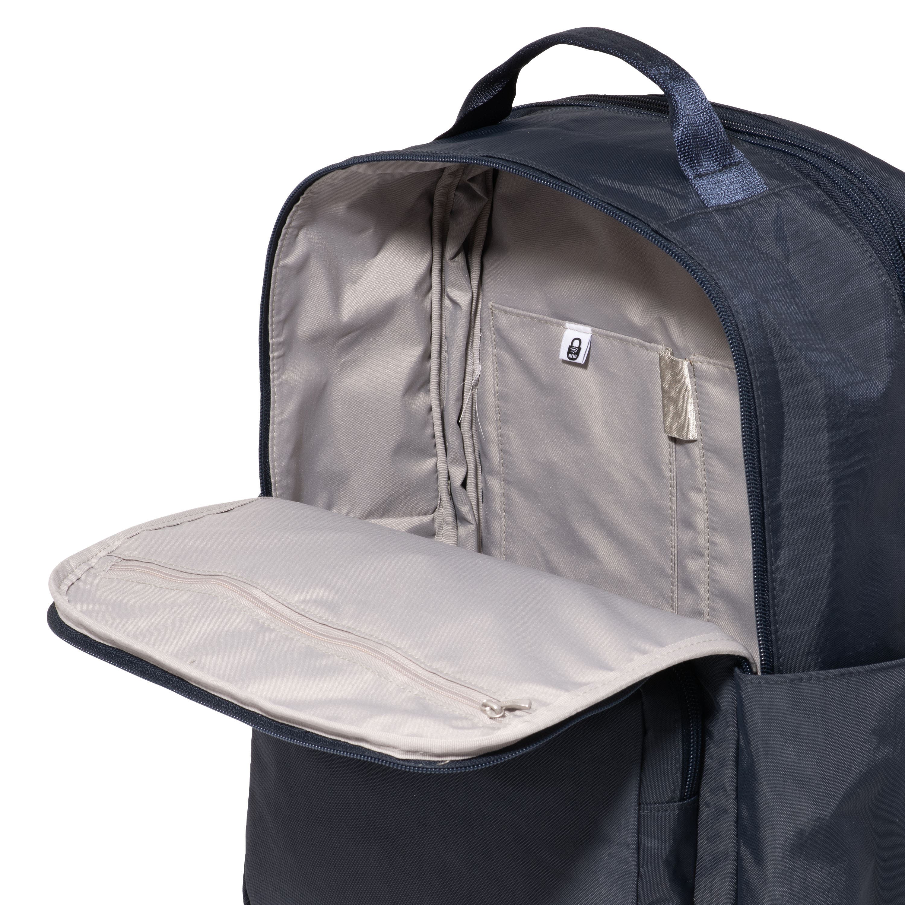 Coastal Flip Lock Backpack, Alternate, color, FRENCH NAVY