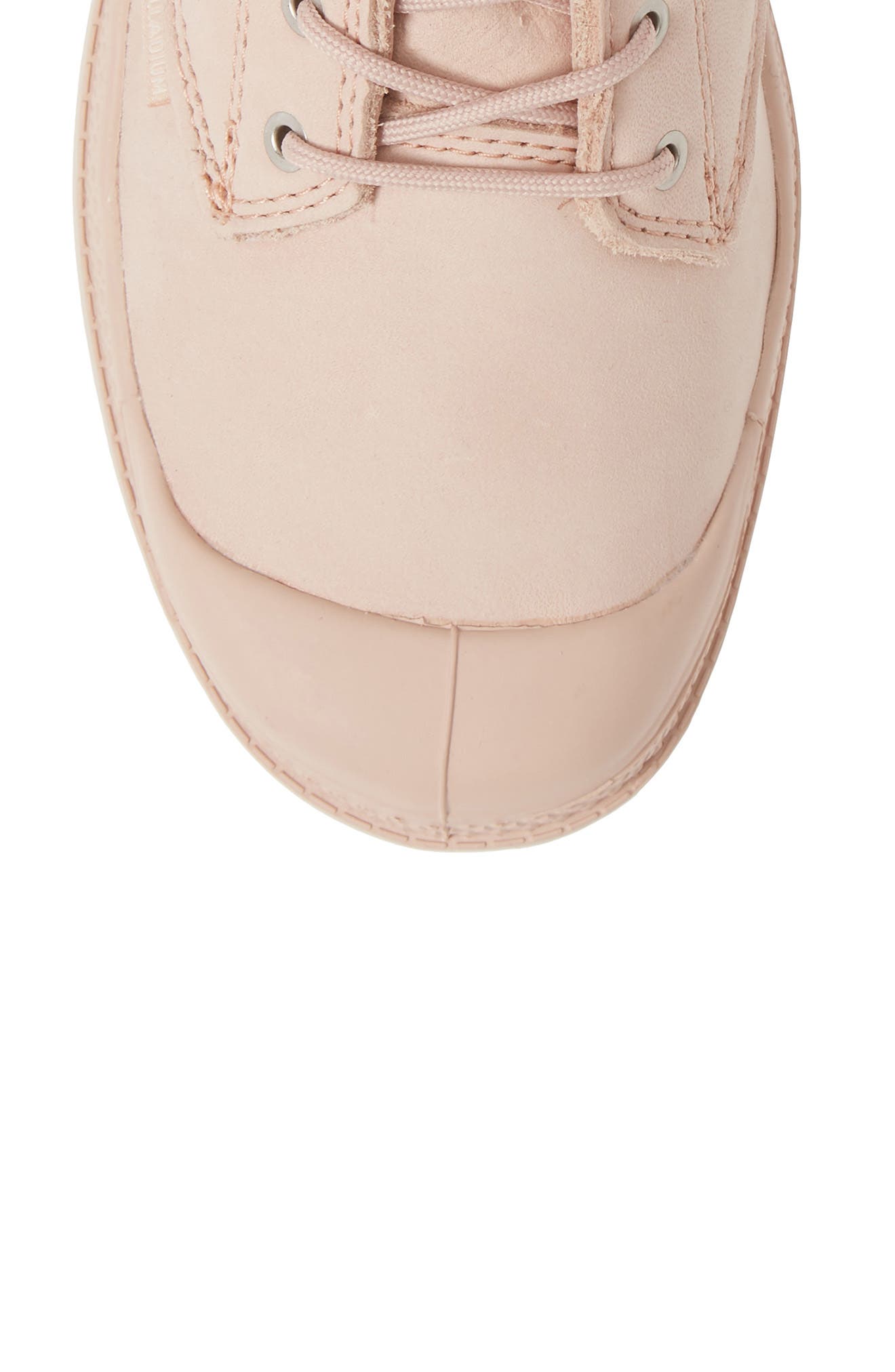 Baggy Pilot Faux Shearling Lined Boot, Alternate, color, ROSE DUST LEATHER