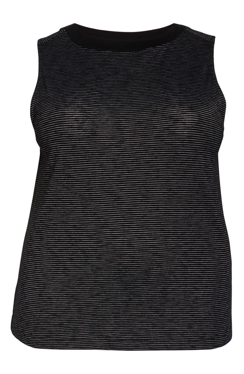 Caslon<sup>®</sup> Stripe Knit Tank Top, Alternate, color, 