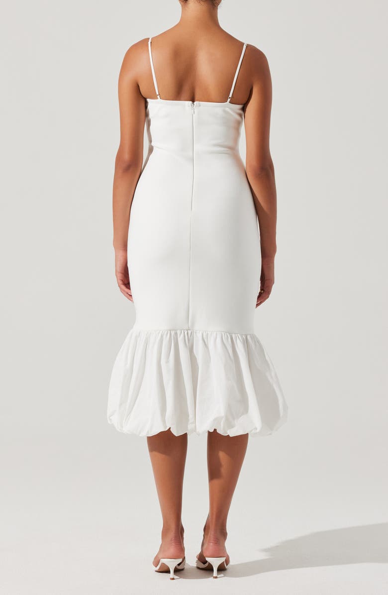 ASTR the Label Brittnea Mermaid Dress, Alternate, color, White