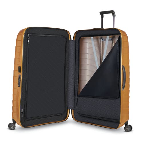 Samsonite Proxis X-large Hardside Tsa Friendly Spinner In Honey Gold