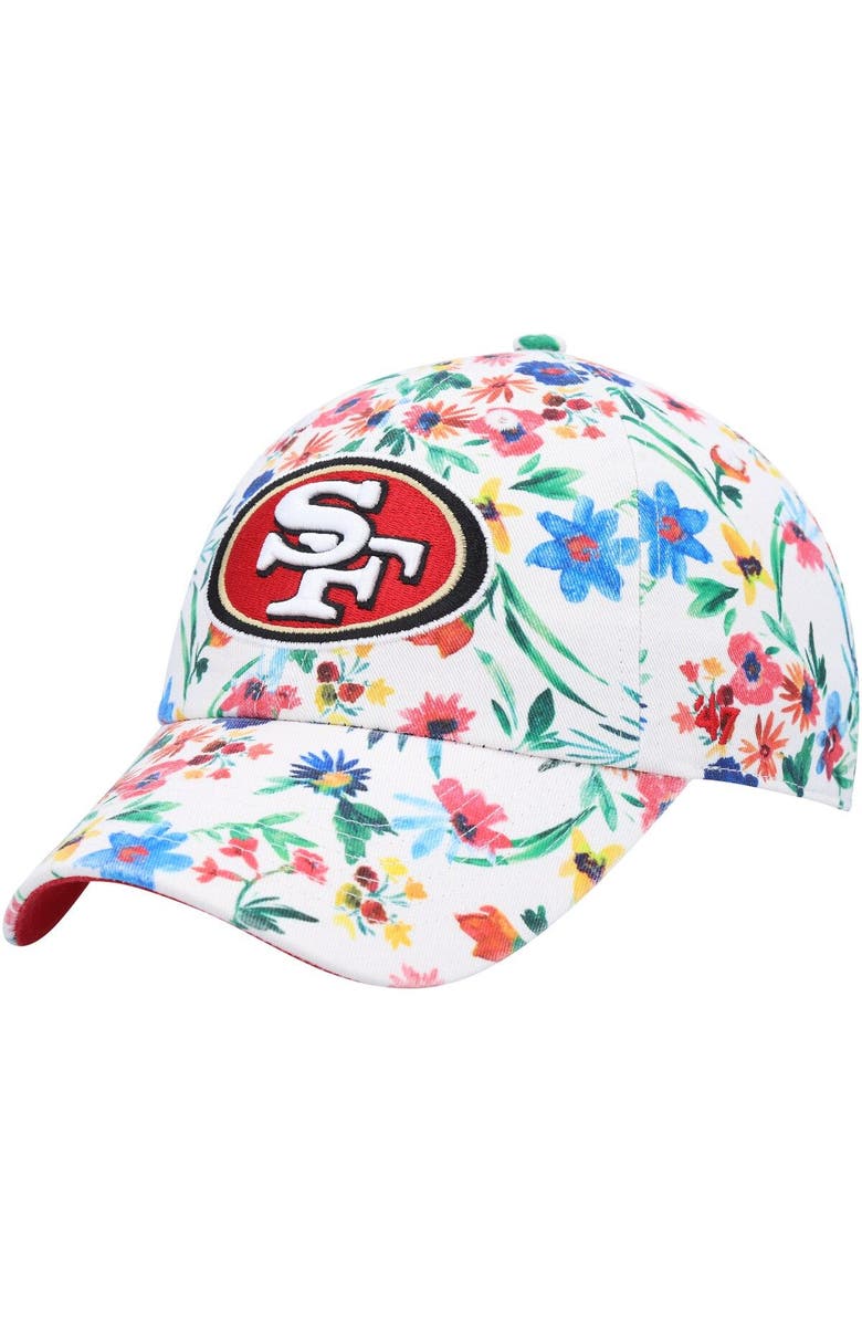 '47 Women's '47 White San Francisco 49ers Highgrove Clean Up Adjustable Hat, Main, color, 