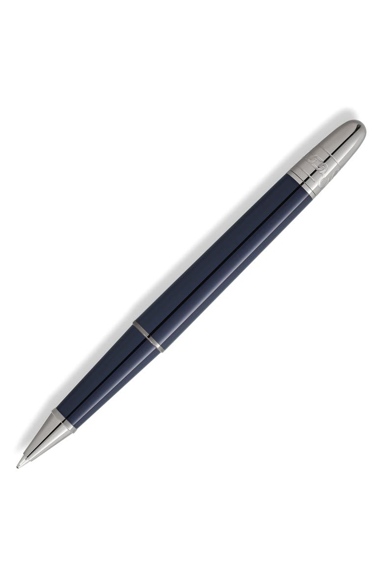 Montblanc Meisterstück Around the World in 80 Days Classique Rollerball Pen, Alternate, color, Blue