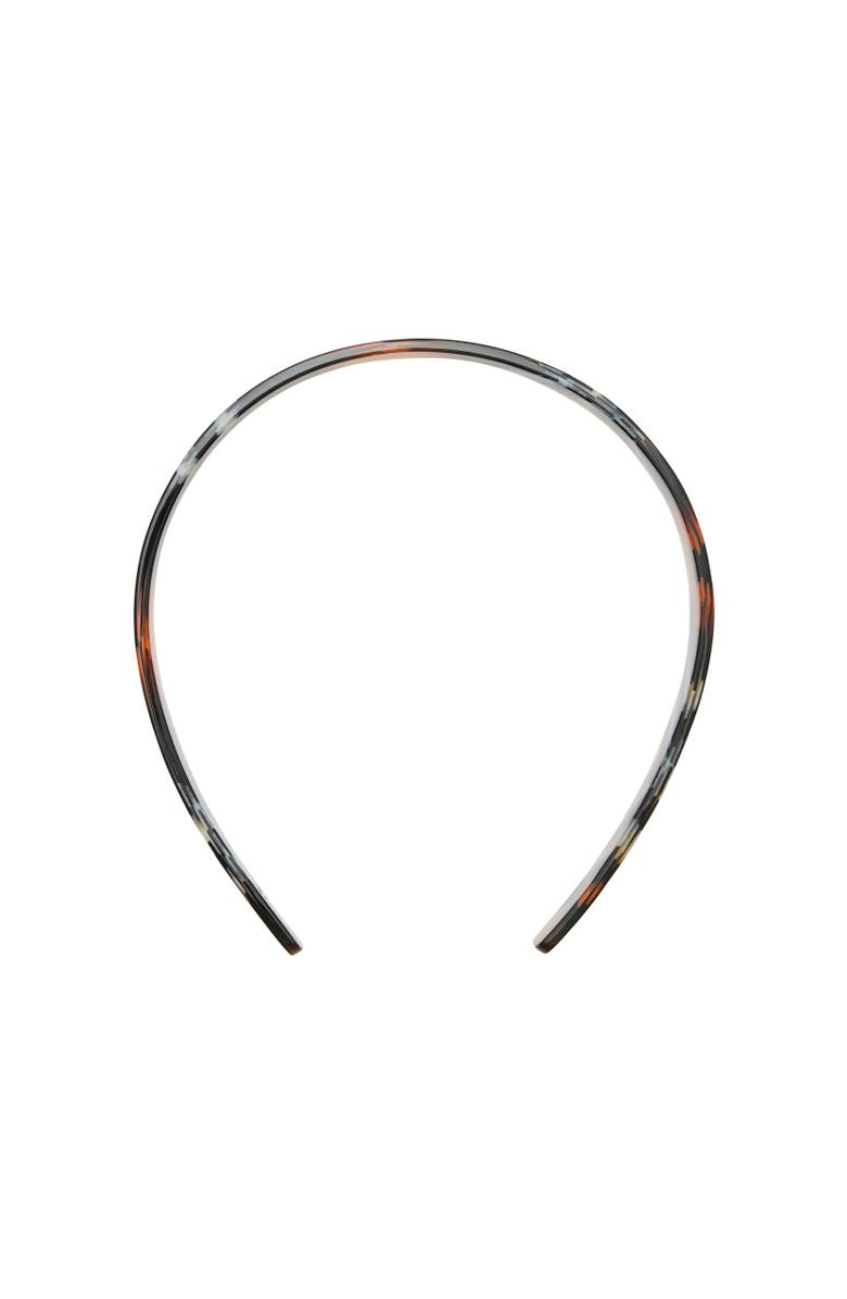 Burberry Check Acetate Headband, Alternate, color, Sand Beige