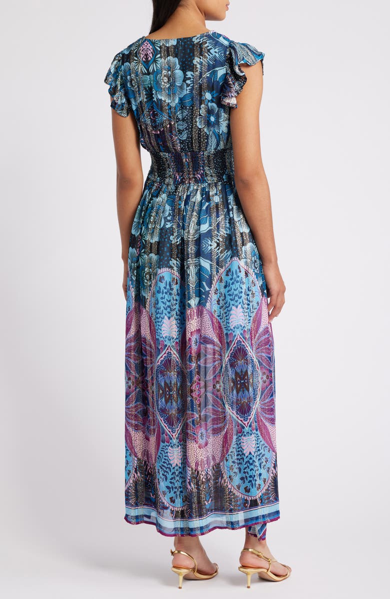 CIEBON Jennsen Floral Maxi Dress, Alternate, color, 