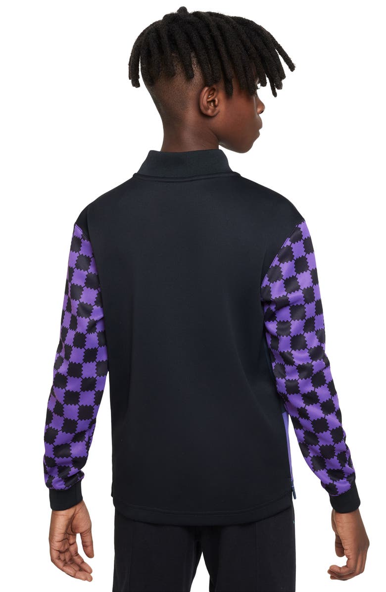 Nike Kids' Dri-FIT Long Sleeve Soccer Top, Alternate, color, Black