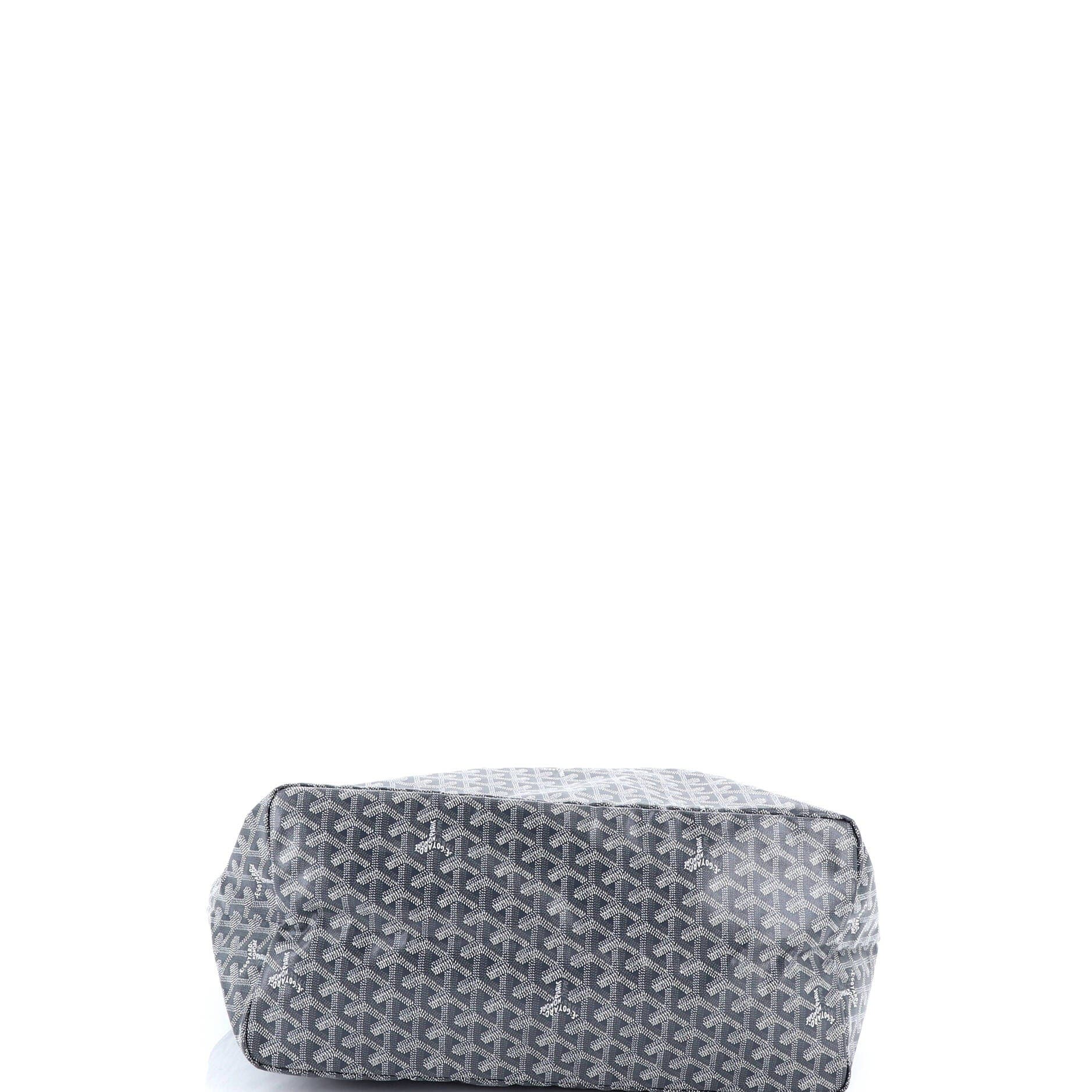 Pre-Owned Goyard Saint Louis Tote Coated Canvas GM, Alternate, color, Gray