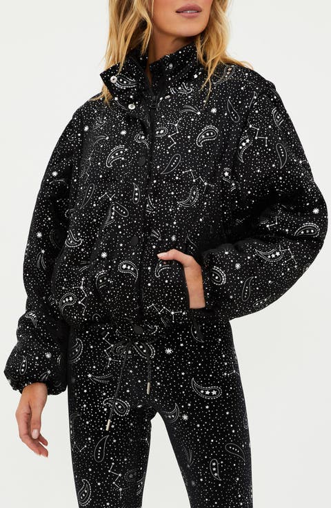 Kris Convertible Shooting Stars Puffer Jacket