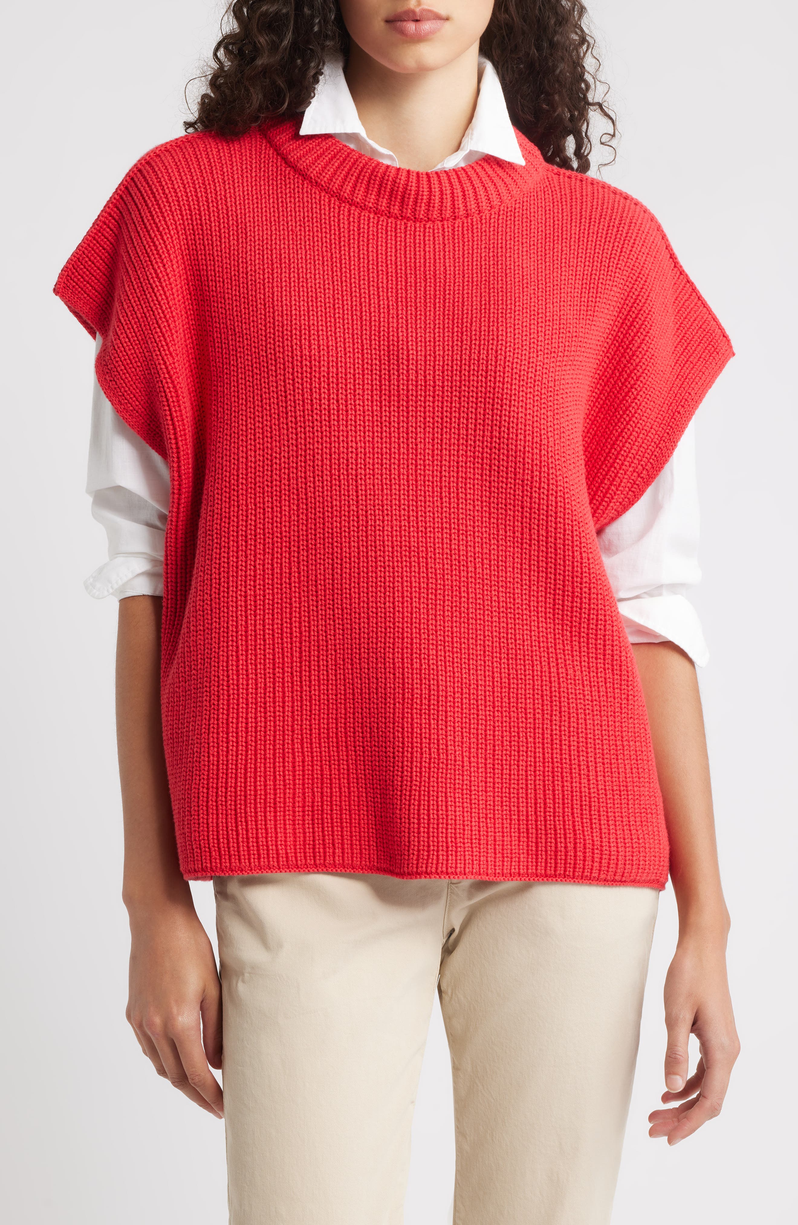 Frank & Eileen Pebbles Sweater in Rose 