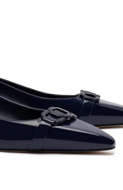 Larroude Larroudé Franca Pump In Navy