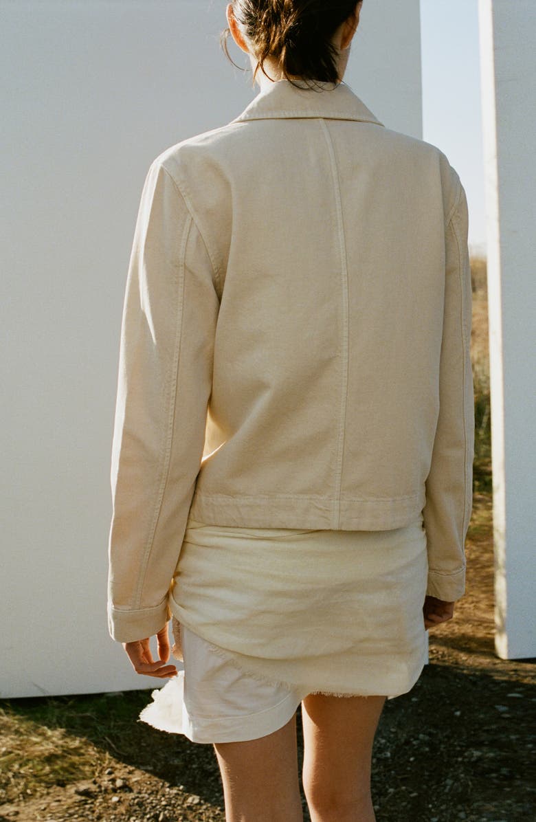 MANGO Denim Jacket, Alternate, color, 