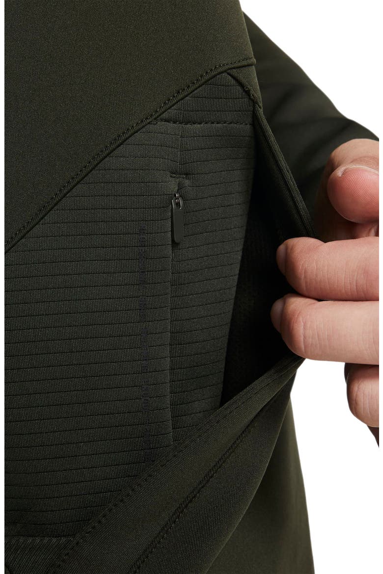 Pro Dri-FIT Zip Fleece Jacket, Alternate, color, SEQUOIA/ SEQUOIA