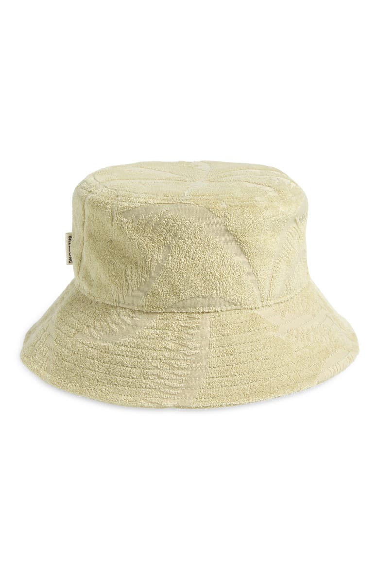 Jacquard Beach Bucket Hat, Main, color, WASABI