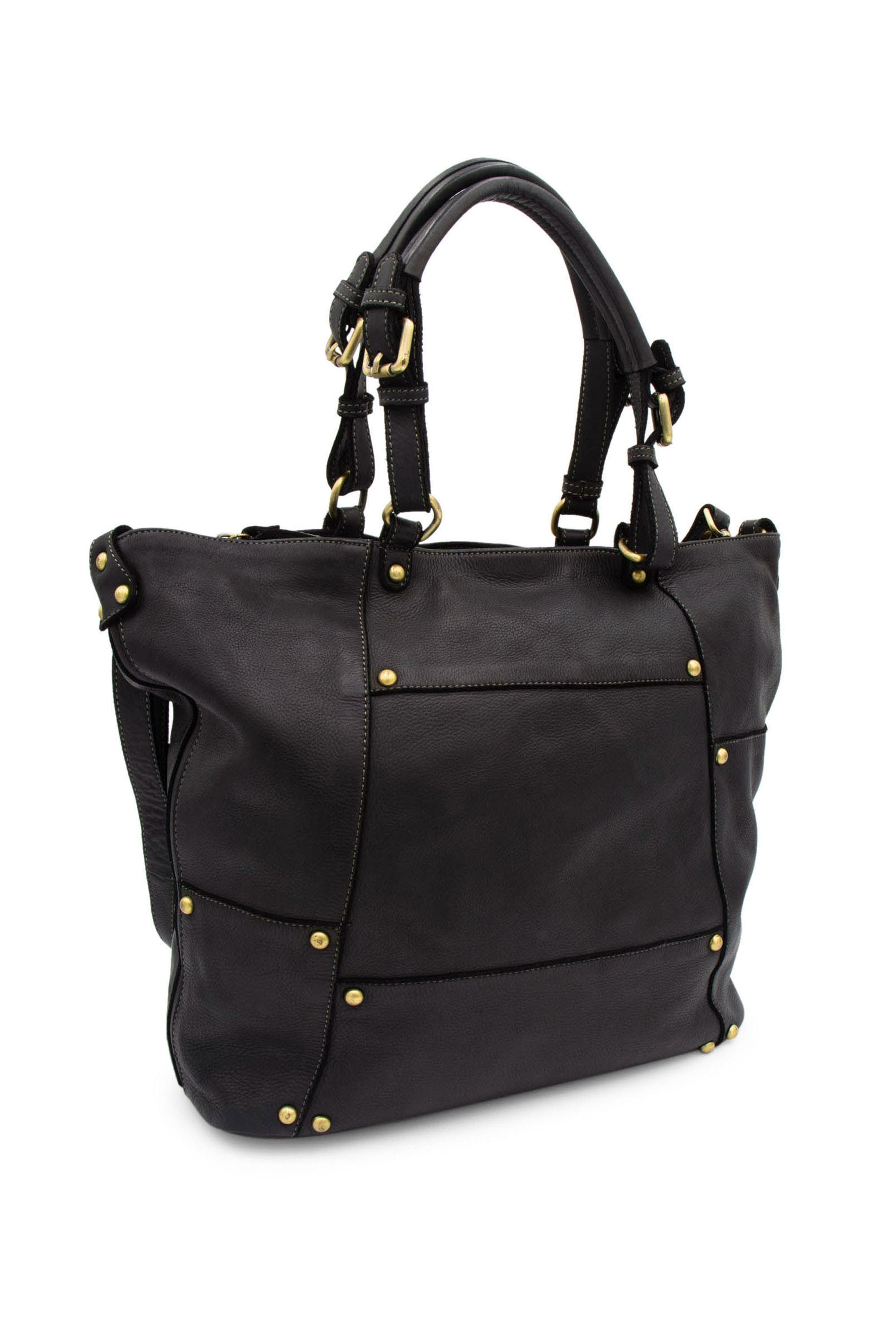 Bolsa Nova Nora Patchwork Tote, Alternate, color, Black