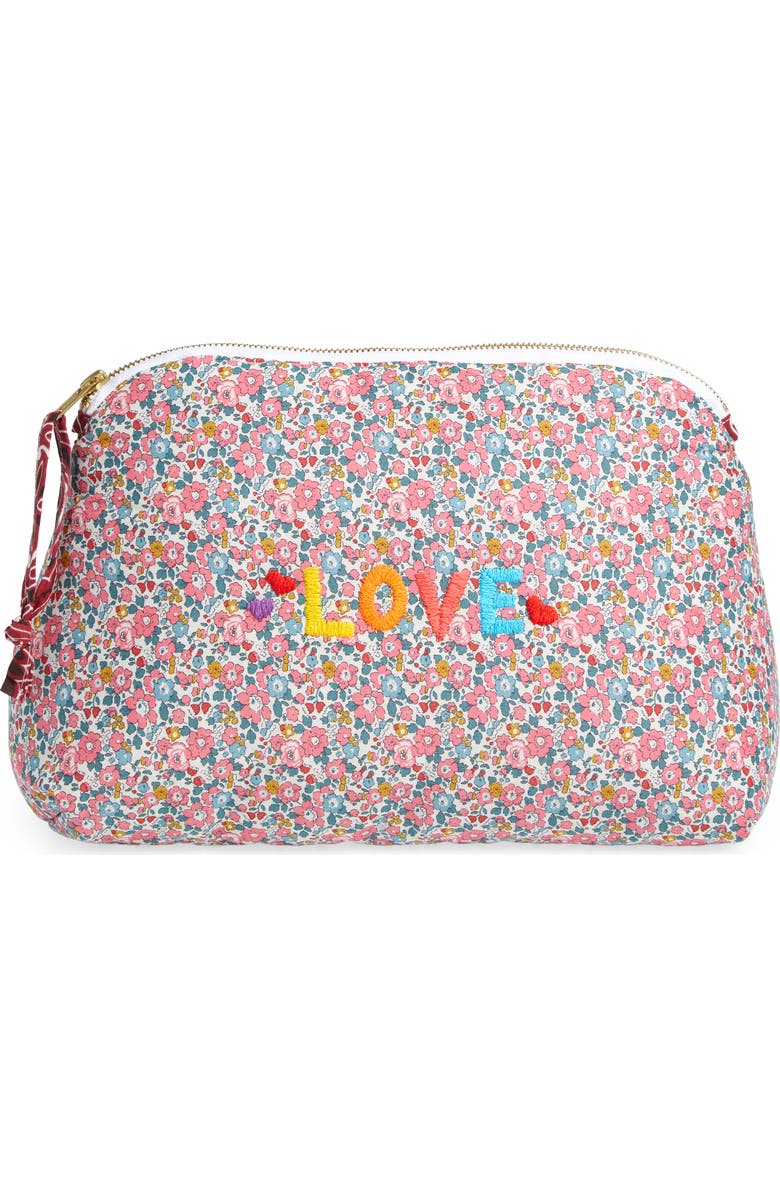 CALL IT BY YOUR NAME x Liberty London Cosmetics Bag, Main, color,