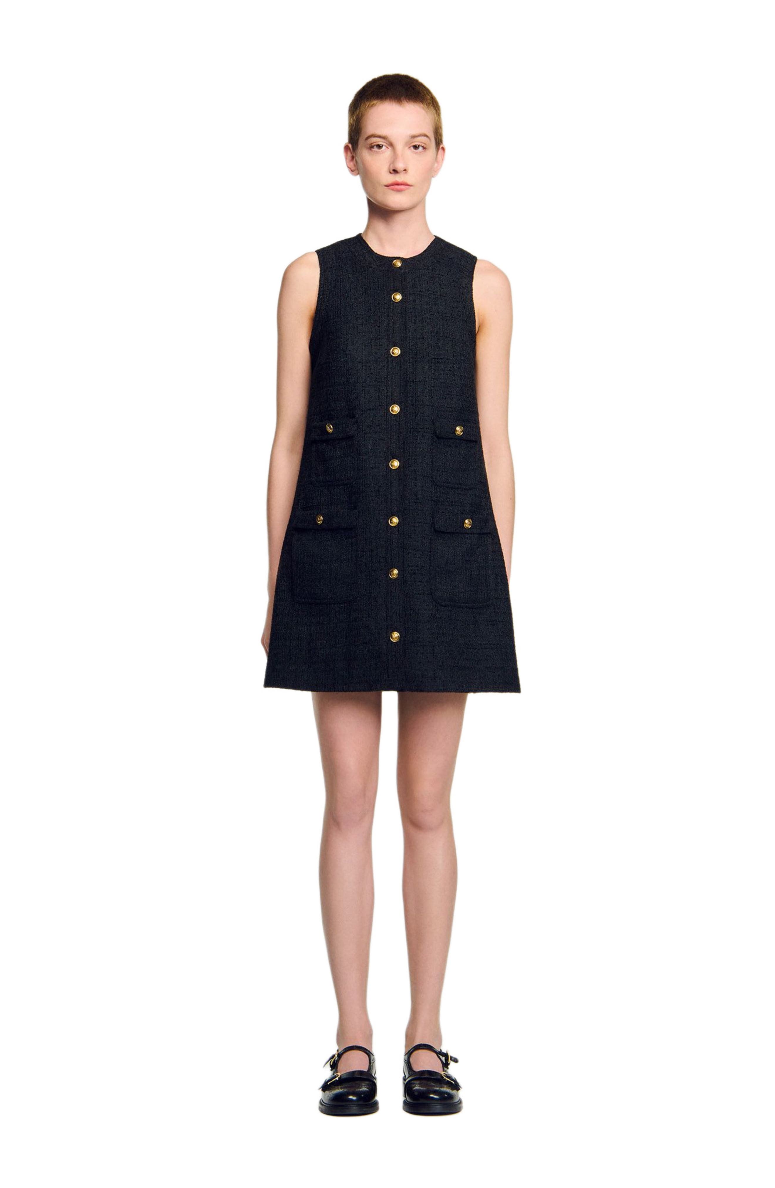 Short tweed dress