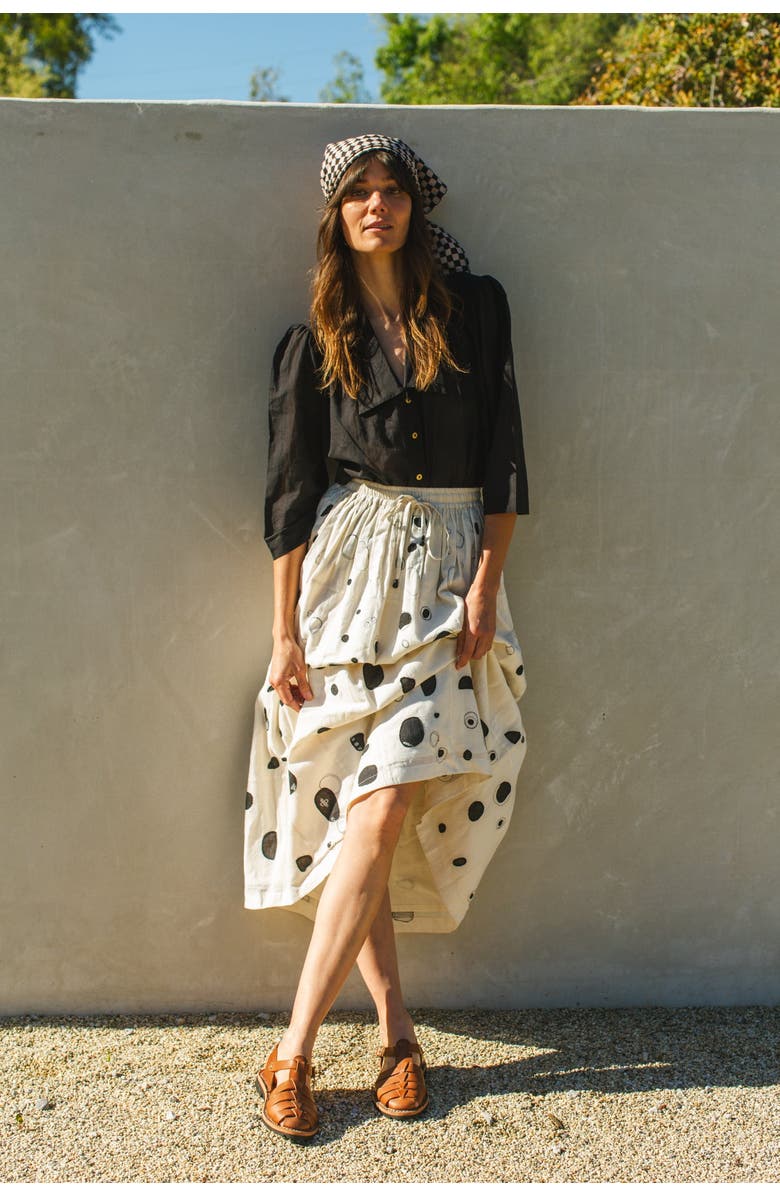 World of Crow Raindrops Skirt, Alternate, color, 