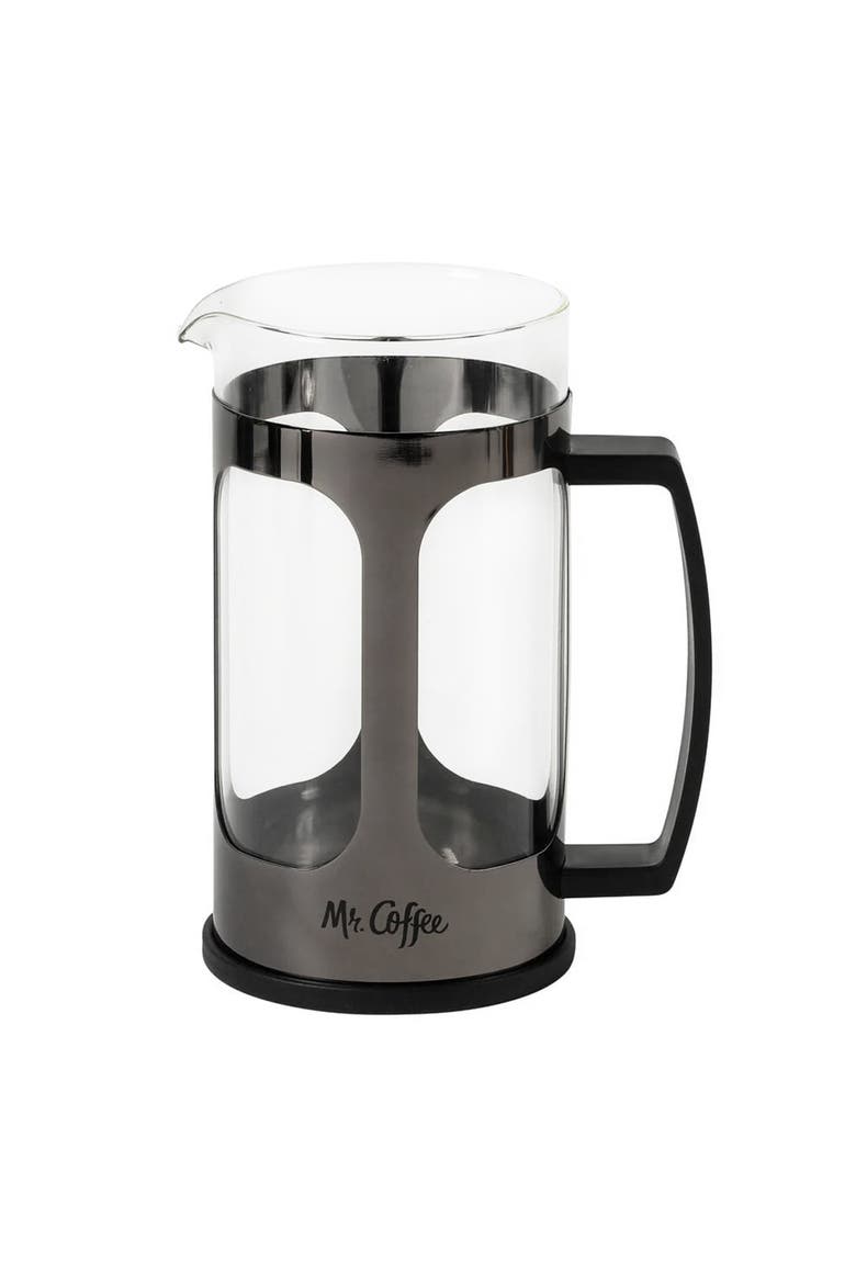 30 Oz Daily Brew French Press Coffee Maker in Gunmetal, Alternate, color, Grey