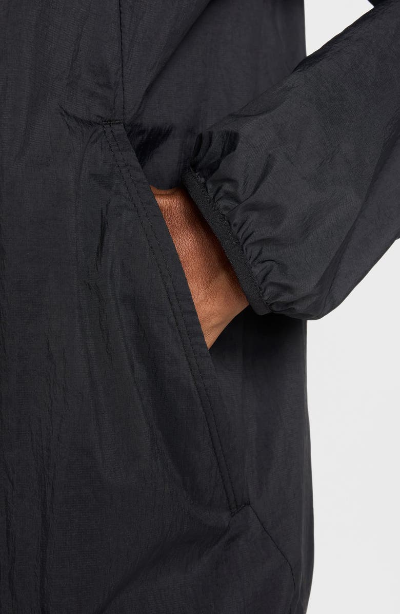 Nike Stride Dri-FIT UV Hooded Running Jacket, Alternate, color, 010 Black/Refsil