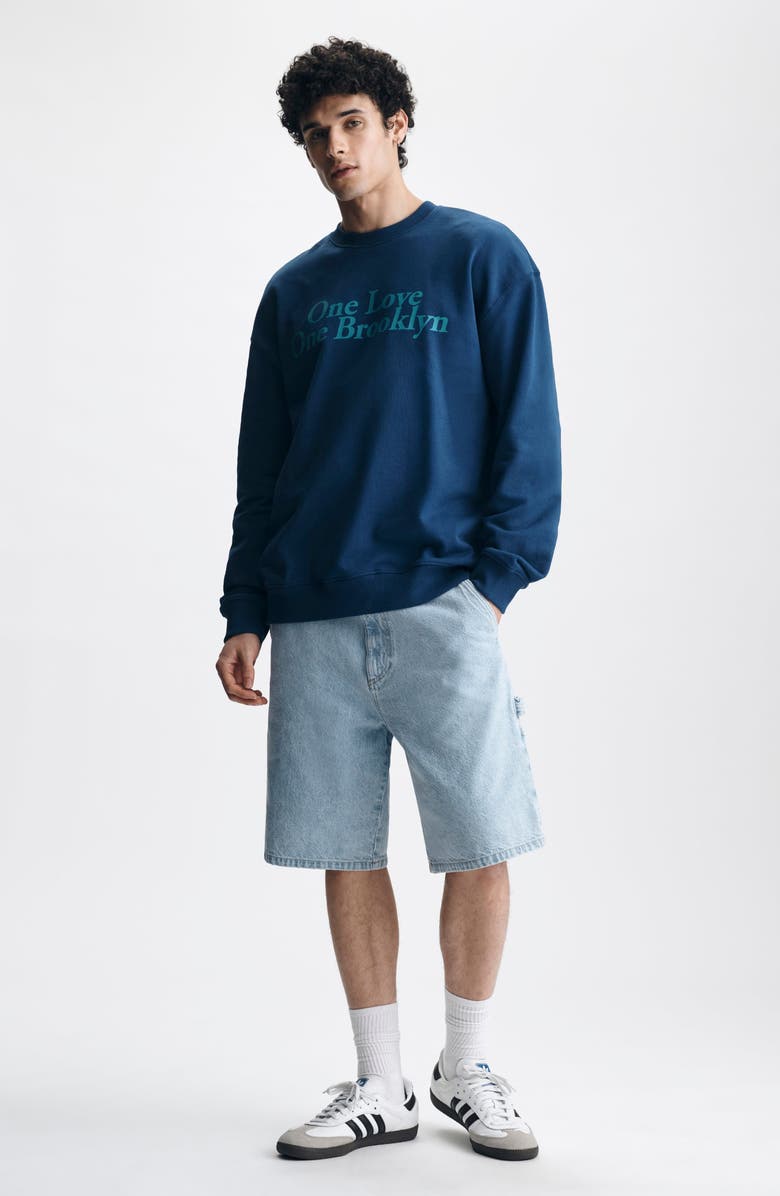 Brooklyn Industries Graphic Crewneck Sweatshirt, Alternate, color, 