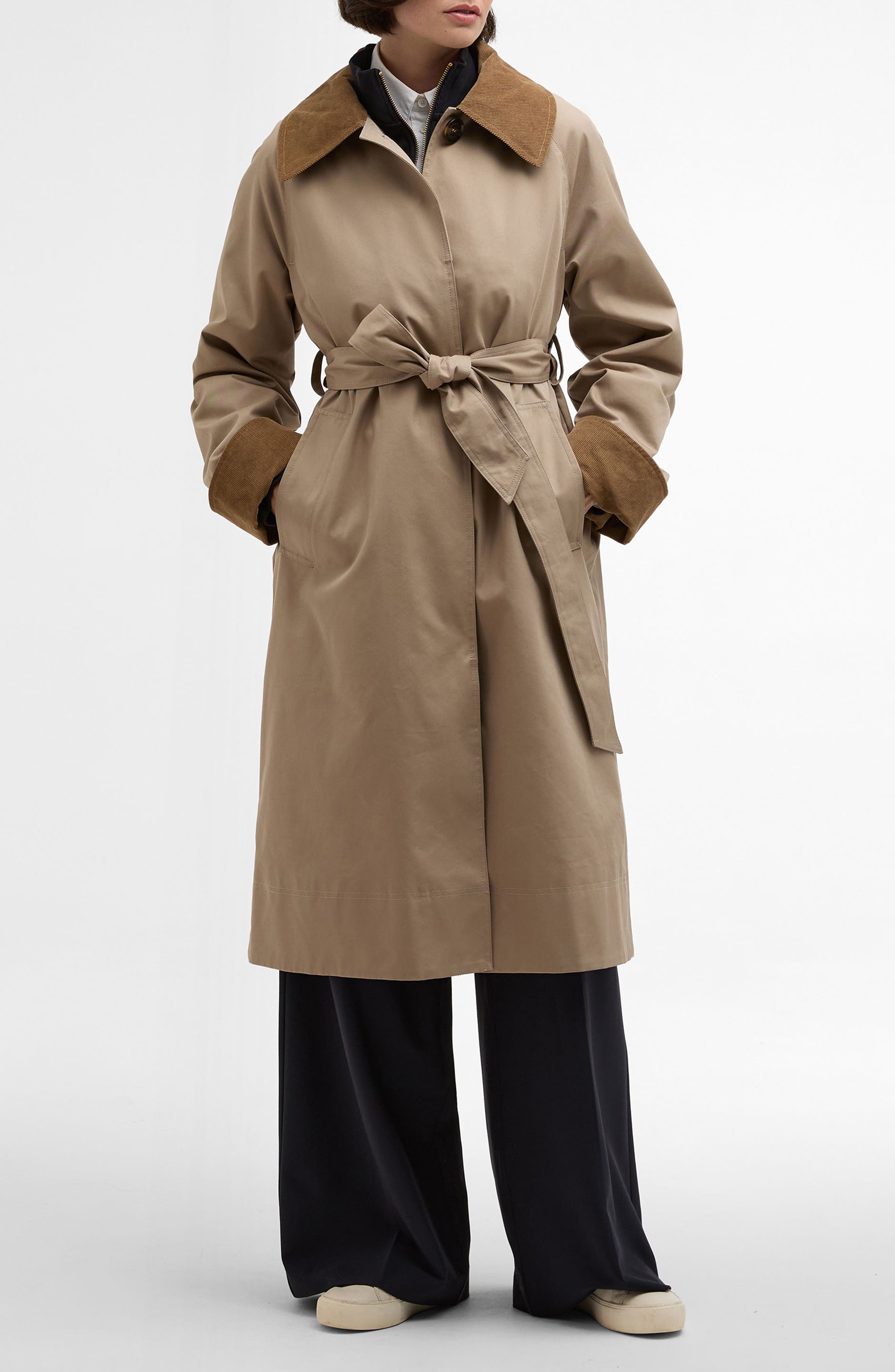 Reagan Water Resistant Twill Coat